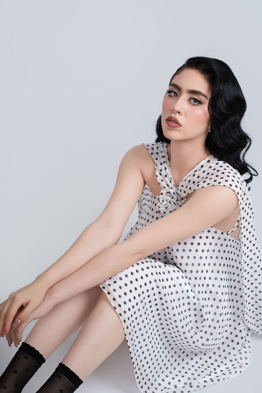 Carlota Dress in White