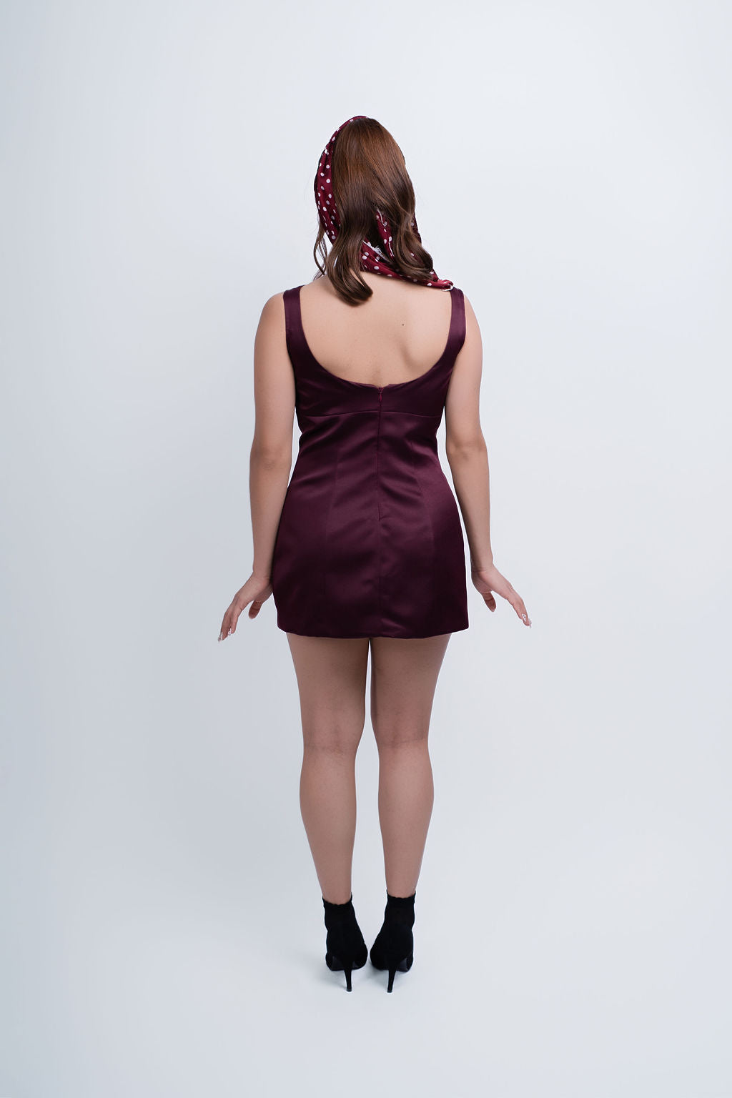 Olivia Dress in Cherry